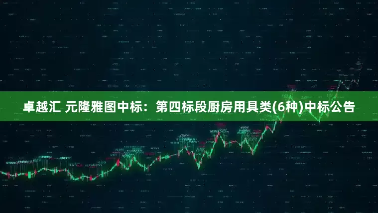 卓越汇 元隆雅图中标：第四标段厨房用具类(6种)中标公告