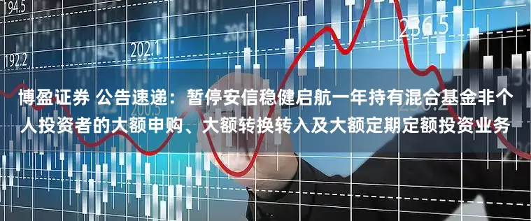 博盈证券 公告速递：暂停安信稳健启航一年持有混合基金非个人投资者的大额申购、大额转换转入及大额定期定额投资业务