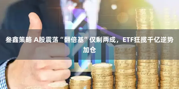 叁鑫策略 A股震荡“翻倍基”仅剩两成，ETF狂揽千亿逆势加仓